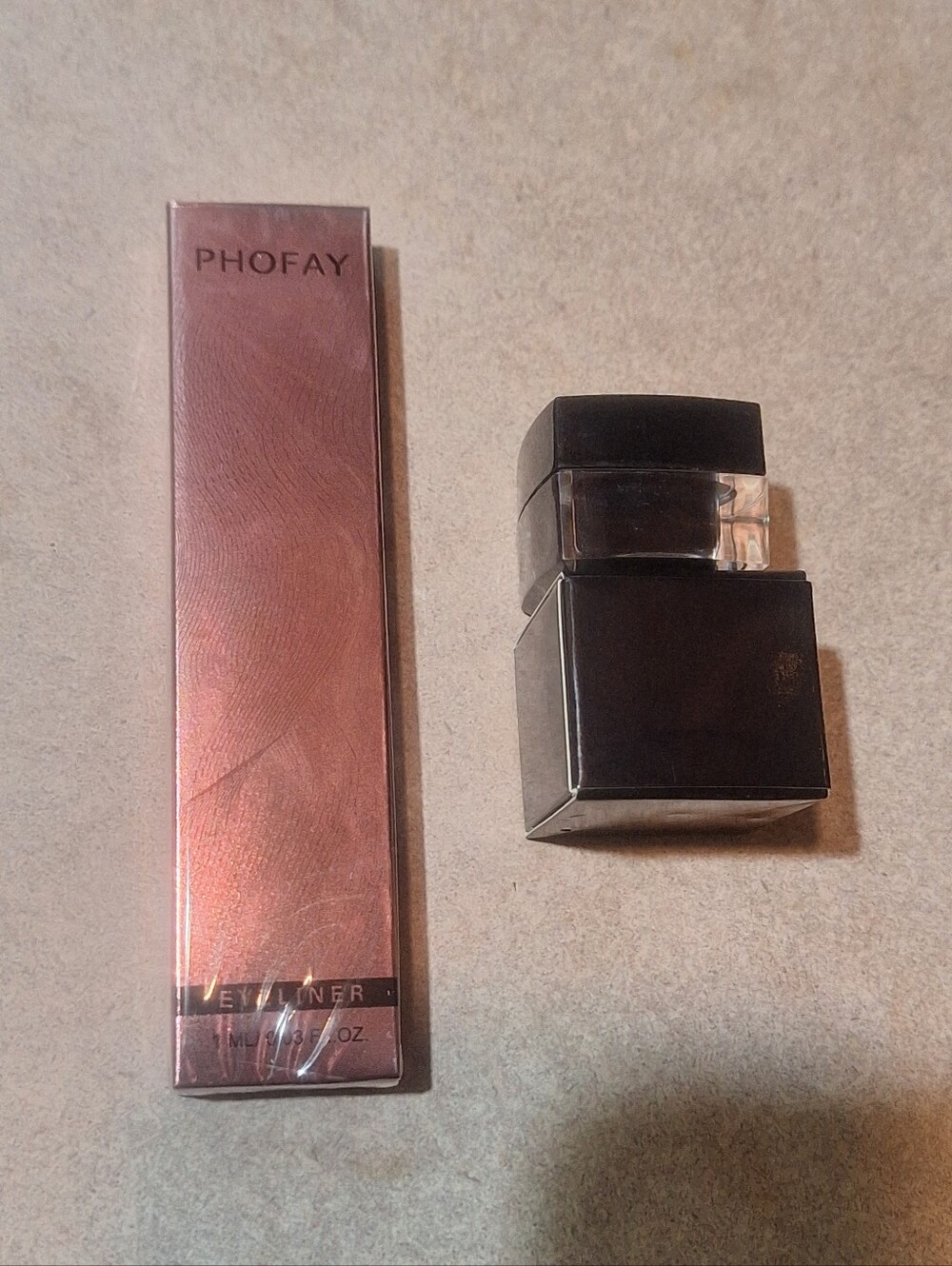 2 NIP Black eyeliners; 1 sealed box Phofay liquid & 1 new creme eyeliner
